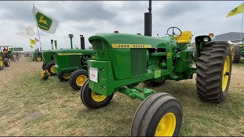 Half Century of Progress Show (a spectators view) mostly John Deere