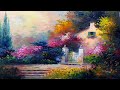 How i paint landscape just by 4 colors oil painting landscape step by step 70 by yasser fayad
