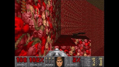 Early Super Shotgun grab - pre playthrough playthough of my map - Clippy