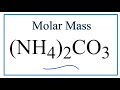 Molar Mass and Chemical Composition