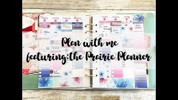 Plan with Me | A5 Inserts - the Prairie Planner