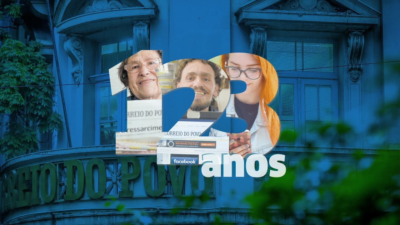 Correio do Povo comemora 123 anos ao lado dos leitores jornal do brasil