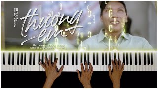 Châu Khải Phong - Thương Em Piano Cover Hướng Dẫn | Karaoke Có Lời Bài Hát + Sheet Nhạc