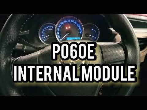 Throttle Internal Module P060E | Applying Brake Check Light On | Problem Solved @Auto Shop