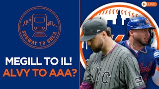 Tylor Megill INJURED | Should the Mets SEND Francisco Alvarez to AAA?