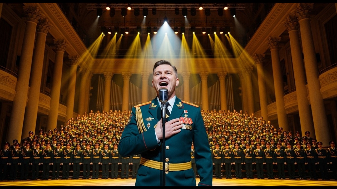 Звенит январская вьюга (кавер) — военный хор + симфонический оркестр