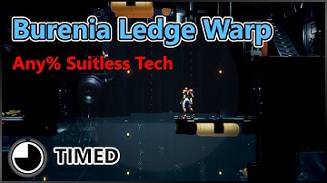 Metroid Dread - Burenia Blobs Ledge Warp (Speedrun tech)