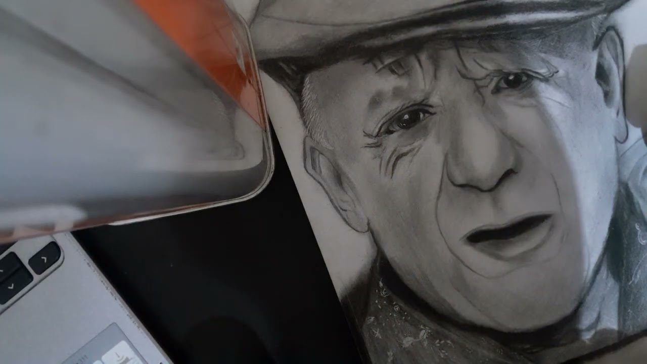 My A4-Size Art  on Pablo Picasso.