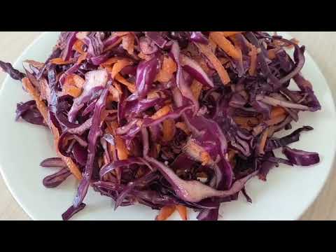 Быстрый Салат на скорую руку за 5 минут! Простой и Быстрый Салат💯
