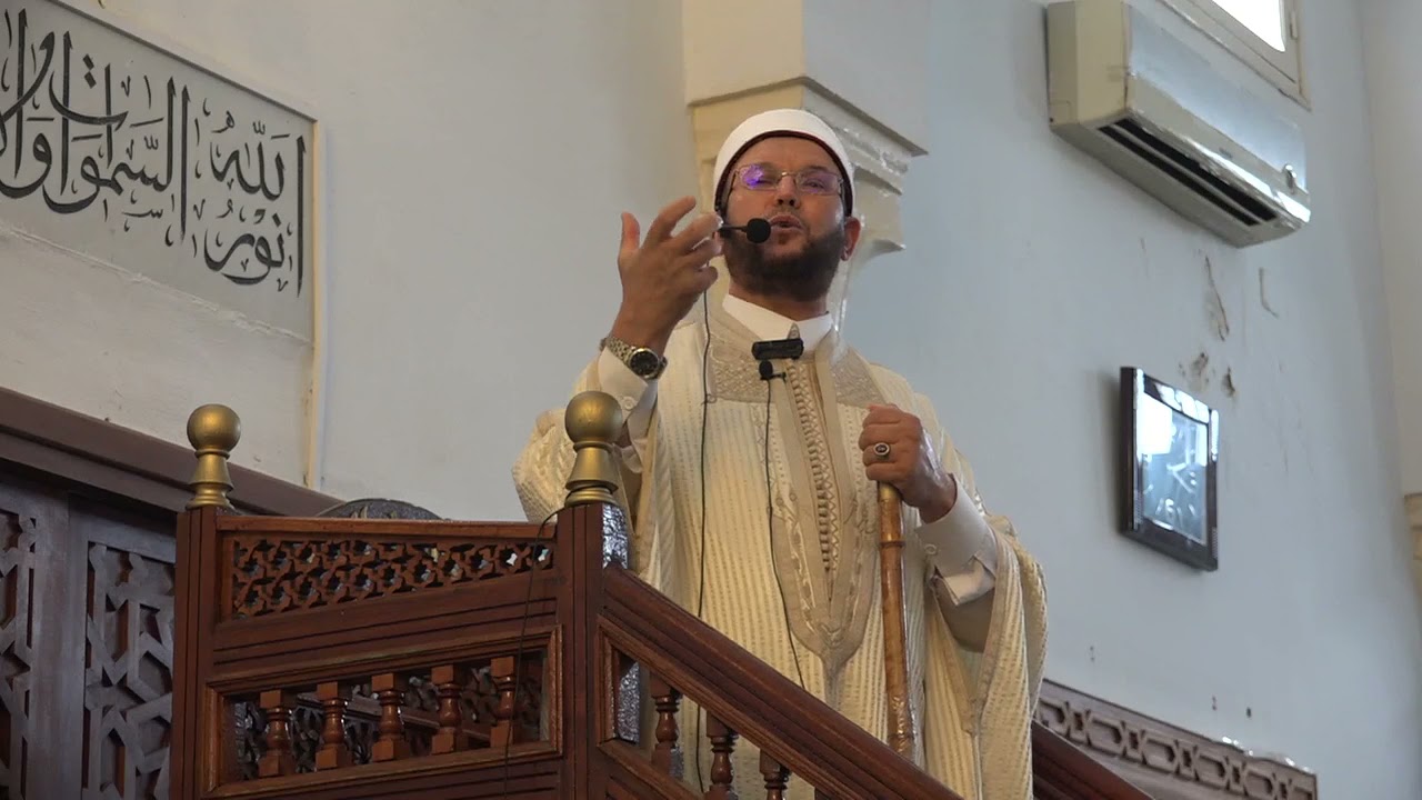 خطبة الجمعة ليوم 19 نوفمبر 2021 حول خُلُقُ الرّفق للدكتور منير الكمنتر