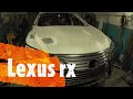 рихтовка  Лексус RX  2 часть кузовной ремонт рихтовка передка #garage880#lexusrx#рихтовка