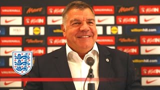 Sam Allardyce's first press conference as England manager | FATV News