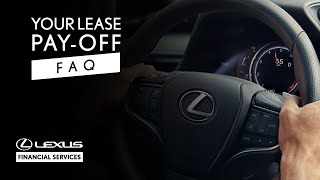 FAQ: Your Lease Payoff | Lexus Financial