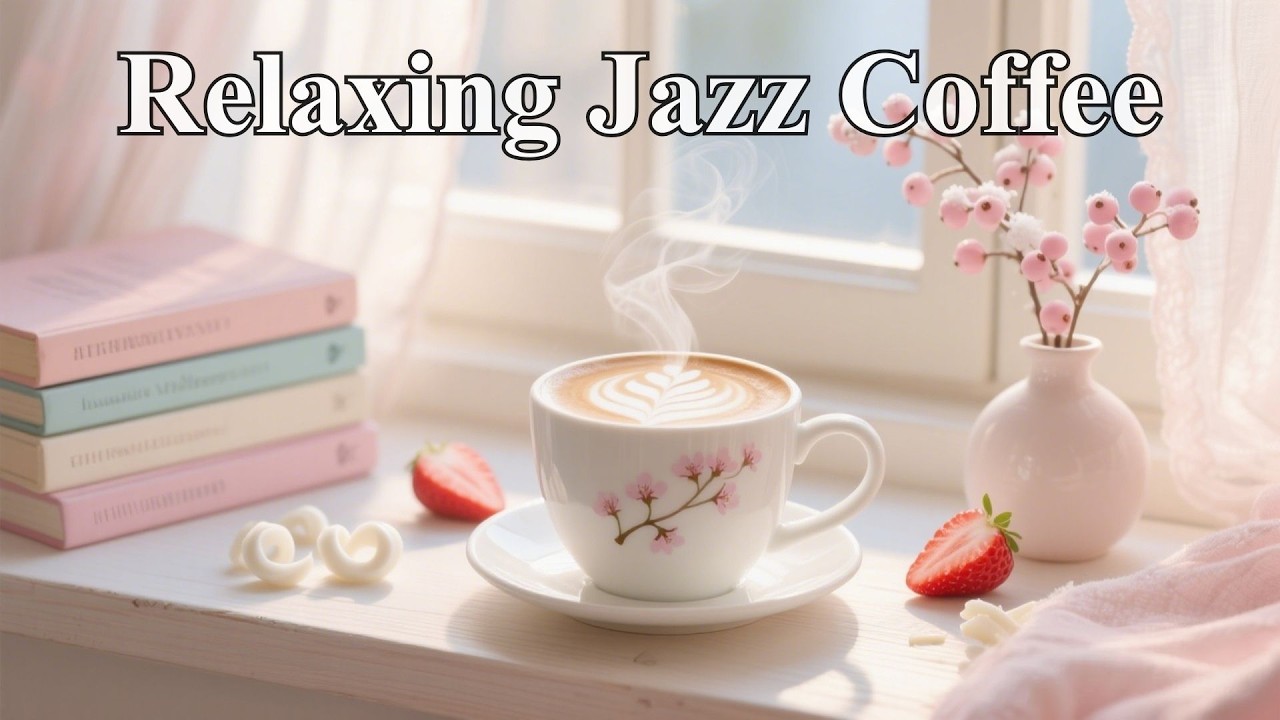 Spring Bossa Nova Cafe | Relaxing Jazz Coffee for a Calm February Evening