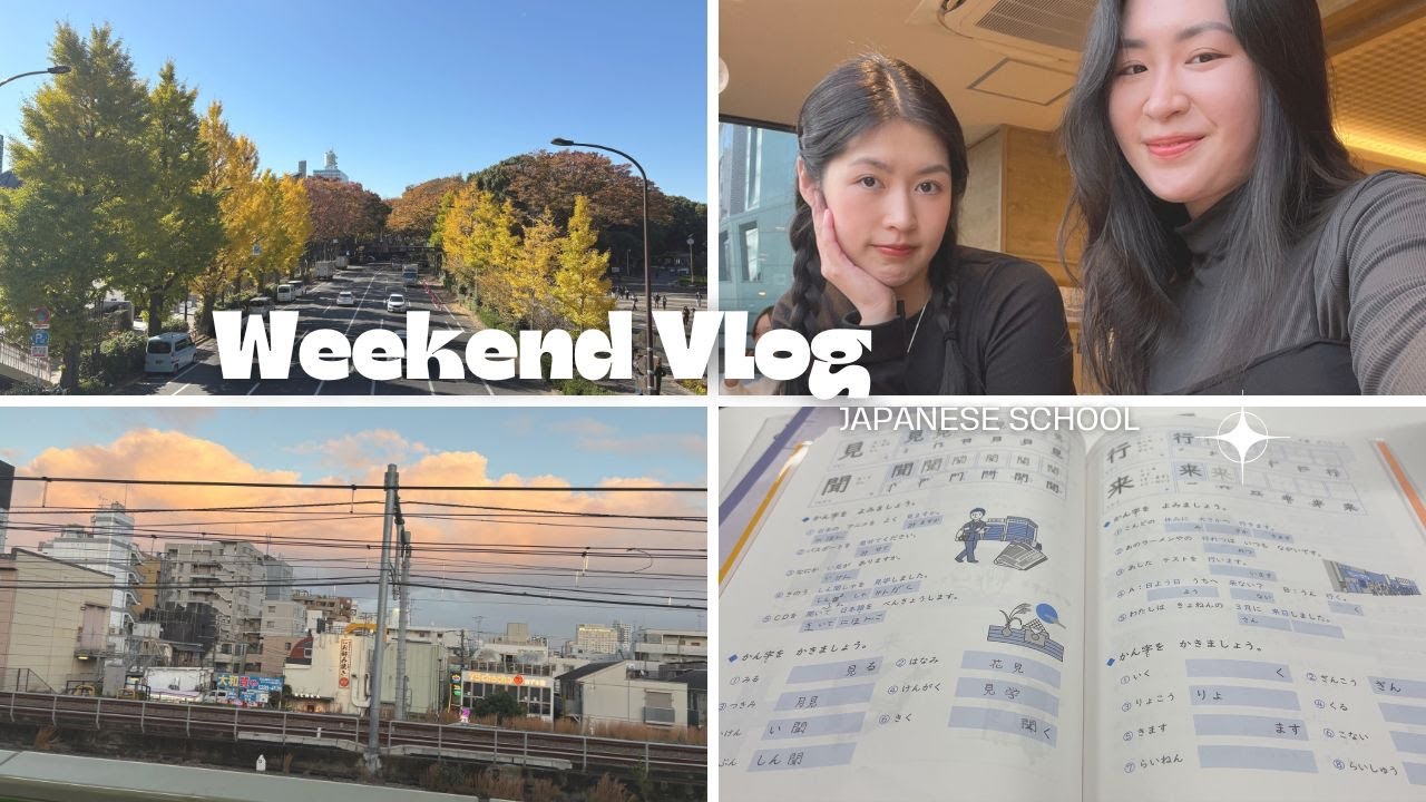 Weekend Japanese Japanese school day routine w timestamps~ Weekend vlog - YouTube