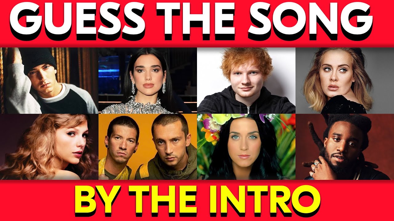 Guess 50 Random Songs by Intro Part 6 🎵 Music Quiz