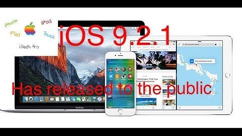 iOS 9.2.1 Officially Released To The Public ,How to Downgrade iOS 9.2.1 To iOS 9.2 {NO LONGER WORKS}