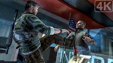 Third Echelon Headquarters Infiltration｜Splinter Cell Conviction｜Part 7｜4K