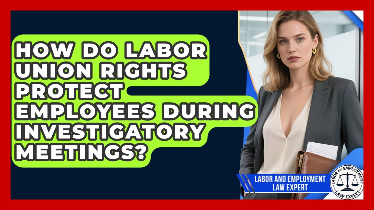 How Do Labor Union Rights Protect Employees During Investigatory Meetings?