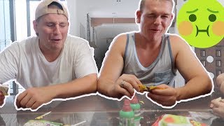TRYING SPICY MEXICAN CANDY IN MEXICO!! ** almost throw up**