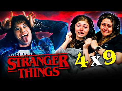 STRANGER THINGS SEASON 4 EPISODE 9 REACTION WE ARE BROKEN Eddie Munson Vecna Sadie Sink