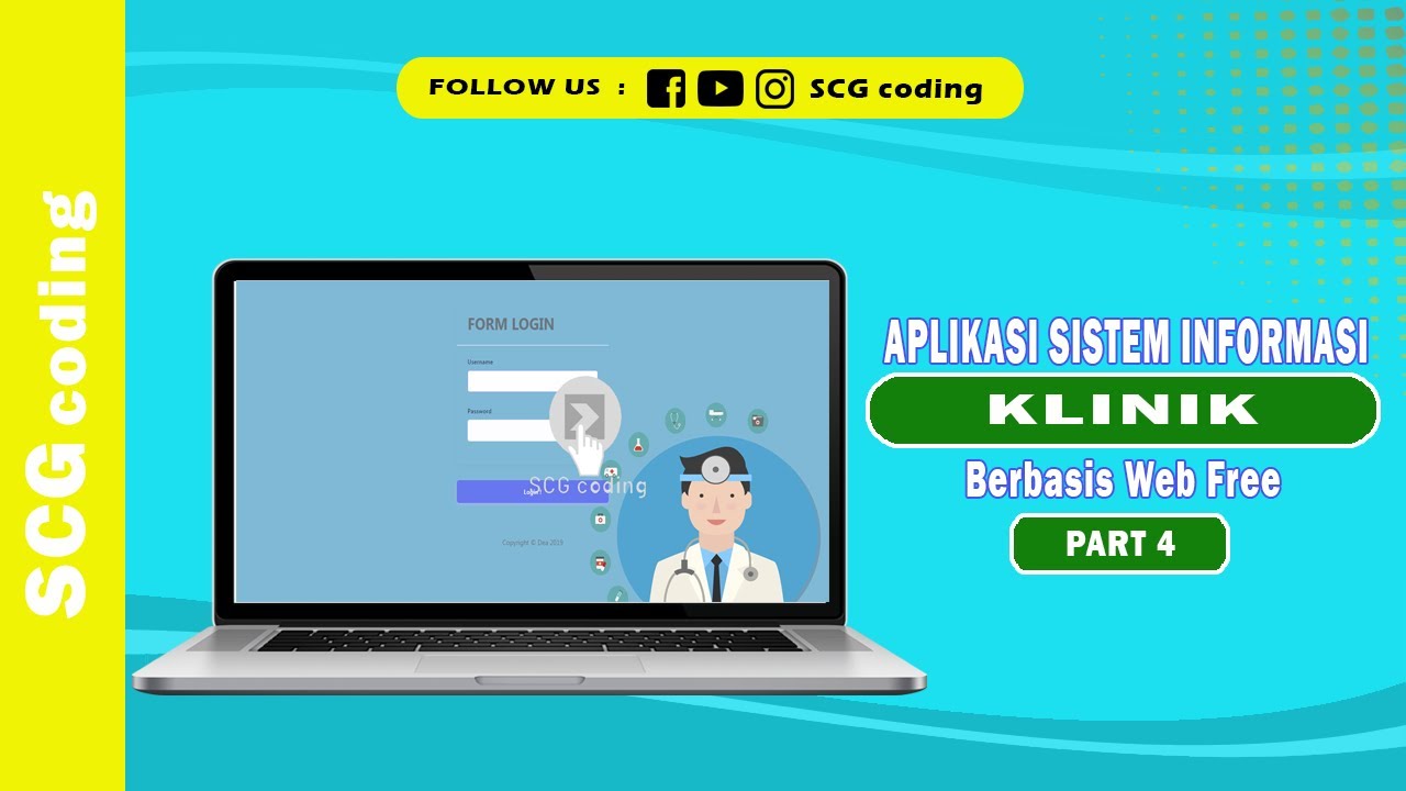 Aplikasi sistem informasi klinik berbasis web free part 4 - YouTube