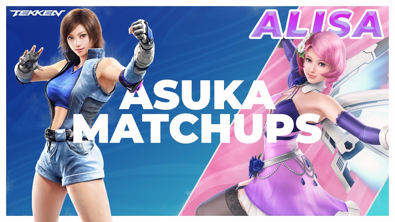 Anti Alisa Tekken, Asuka vs Alisa, Fergus2k8 Asuka, T7 Asuka tutorial, T7 A...