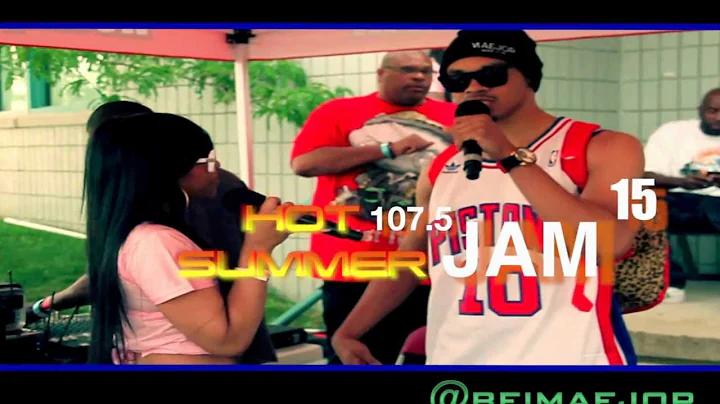Bei Maejor Rockin Detroit Summer Jam 15 w/ Shannon...