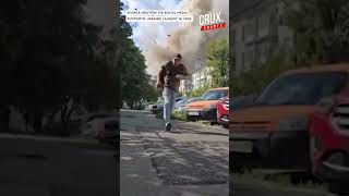 Drone Strikes Hit Ukraine’s Zhytomyr as s Report Deadly Attack on Police Station