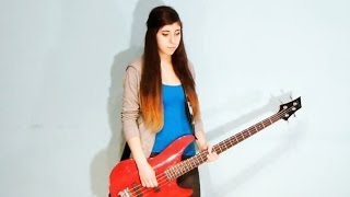 Video thumbnail of "21 Guns - Green Day Bass Cover with Tabs"