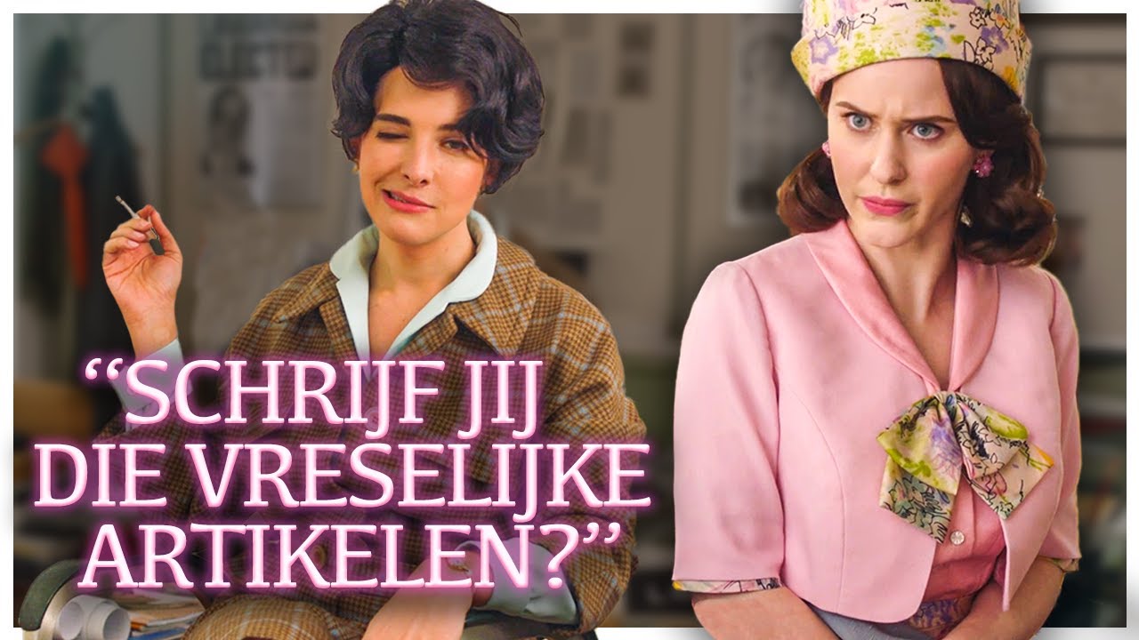 Miriam in shock bij ontmoeting met mysterieuze journalist | The Marvelous Mrs. Maisel
