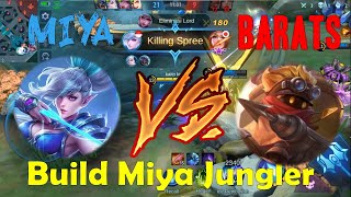 Download Build Miya Jungler, Miya Vs Barats - Mobile Legends Bang Bang Video MP3 Build Miya Jungler, Miya Vs Barats - Mobile Legends Bang Bang