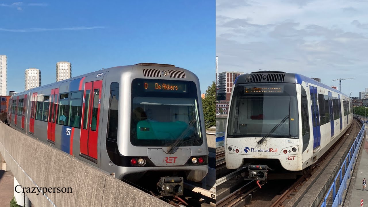 Metro Rotterdam in Juni en Juli 2025 | RET Lijn A B C D E