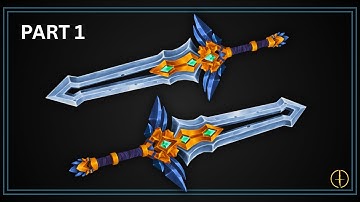 How to Create an Epic Stylized Sword in Blender | Part 1: Modeling