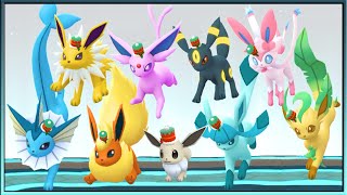 GET EVERY EEVEELUTION IN POKÉMON GO! NAME TRICK & MORE!
