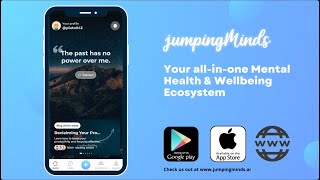 jumpingMinds App Demo | Your holistic mental health & well-being ecosystem to help you feel better screenshot 2