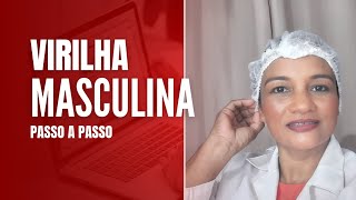 DEPILAÇÃO PASSO A PASSO VIRILHA MASCULINA - YouTube