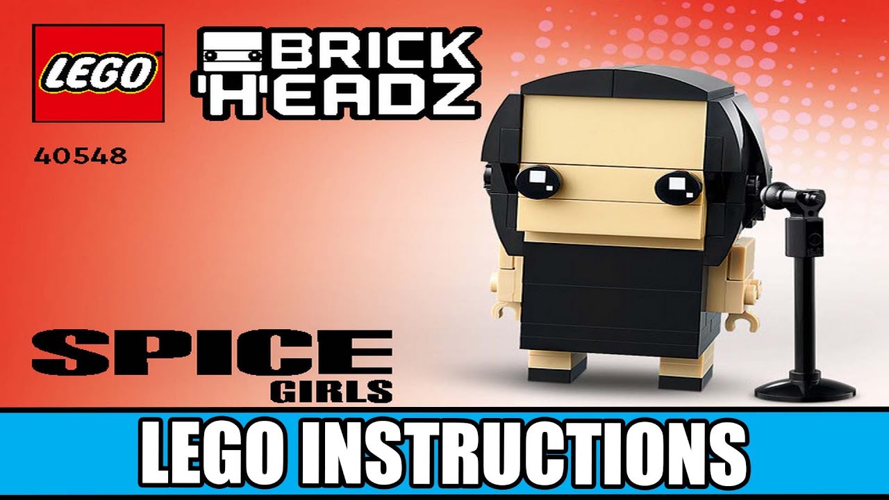 BrickHeadz - Spice Girls Tribute (Posh Spice) LEGO instructions