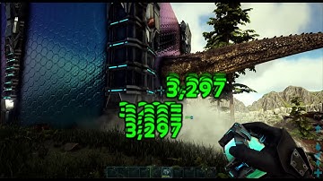 Ark Survival Evolved - Raiding With A Tek Rex (Pc Unofficial)