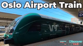How to get from Oslo Airport to the City by Train - The CHEAP Way!