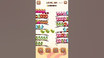 Bird Sort 2: Color Puzzle Level 381 #games #gaming #gameplay
