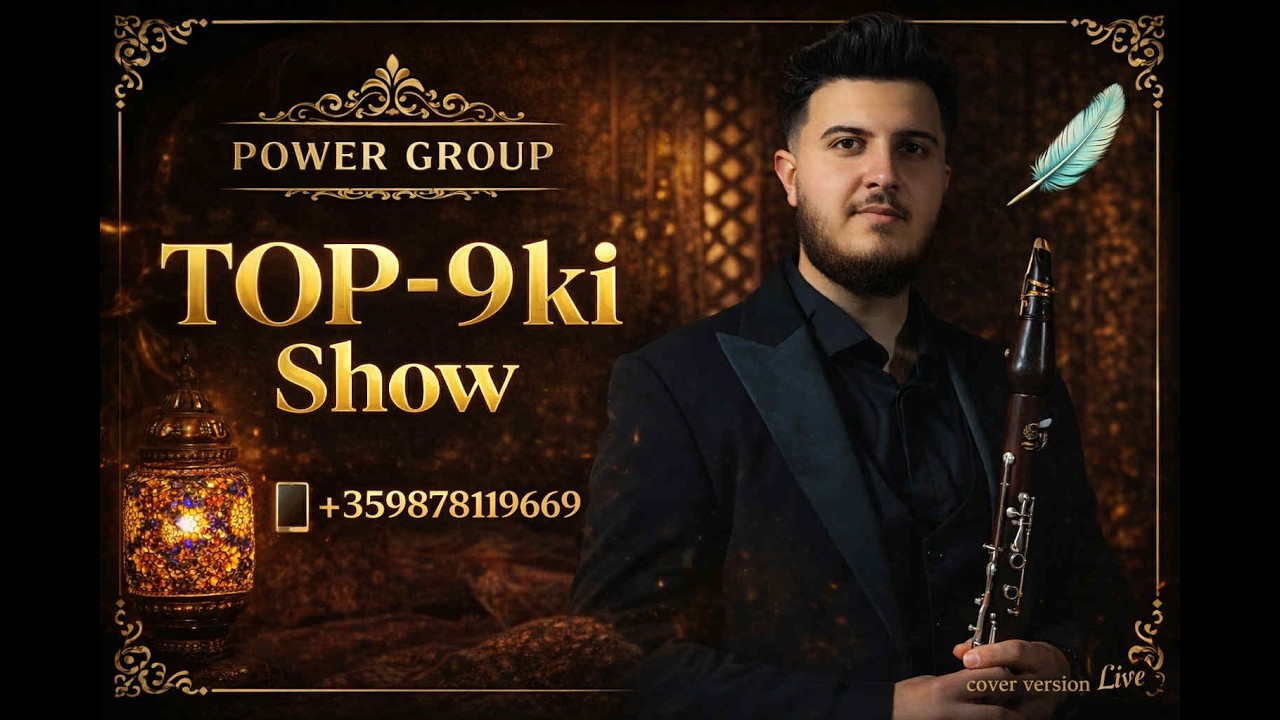 POWER GROUP 2026-LIVE 9ki MIX -Девятки-(cover-version)#music  #groupshow #powergroup  #drums  #live 