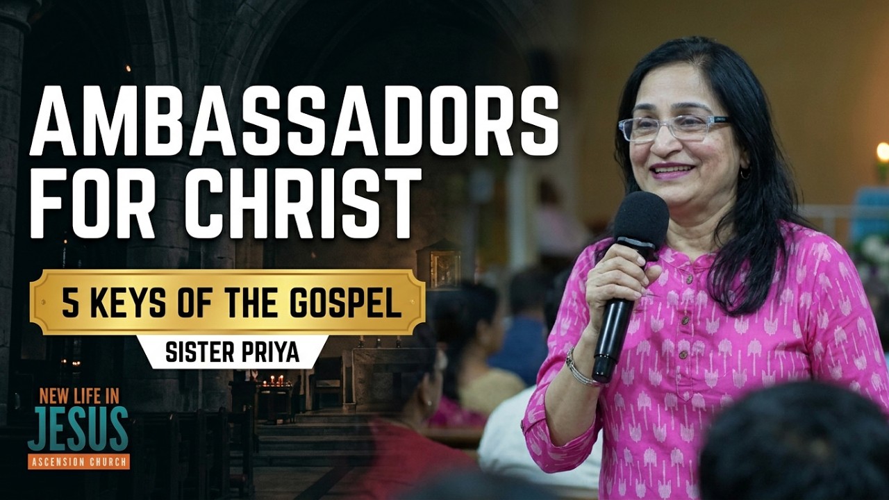 Secret of being an Ambassadors for Christ - sis Priya Calmiano
