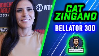 Cat Zingano on Bellator 145lb title fight vs. Cris Cyborg on Saturday