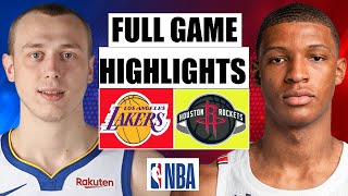 Los Angeles Lakers vs Houston Rockets  FULL  Game Highlight |January 16 2023 NBA