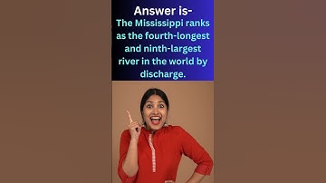 The Mississippi river | Longest rivers in the world | General Knowledge for You | GK Quiz | GK Video