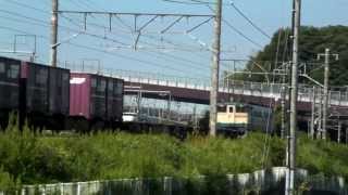 EF65 1072 国鉄色 東海道線 掛川~愛野間