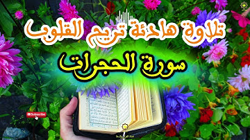 سورة الحجرات - تلاوة هادئة تبث السكينة في القلب❤️