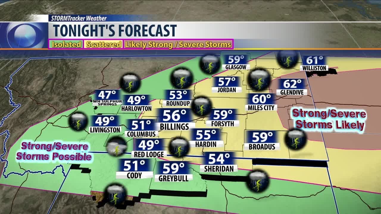 Q2 Weather: Severe Storms likely in Eastern Montana - YouTube