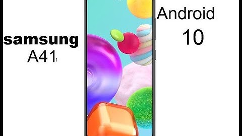 Samsung A41 Android 10 Frp bypass